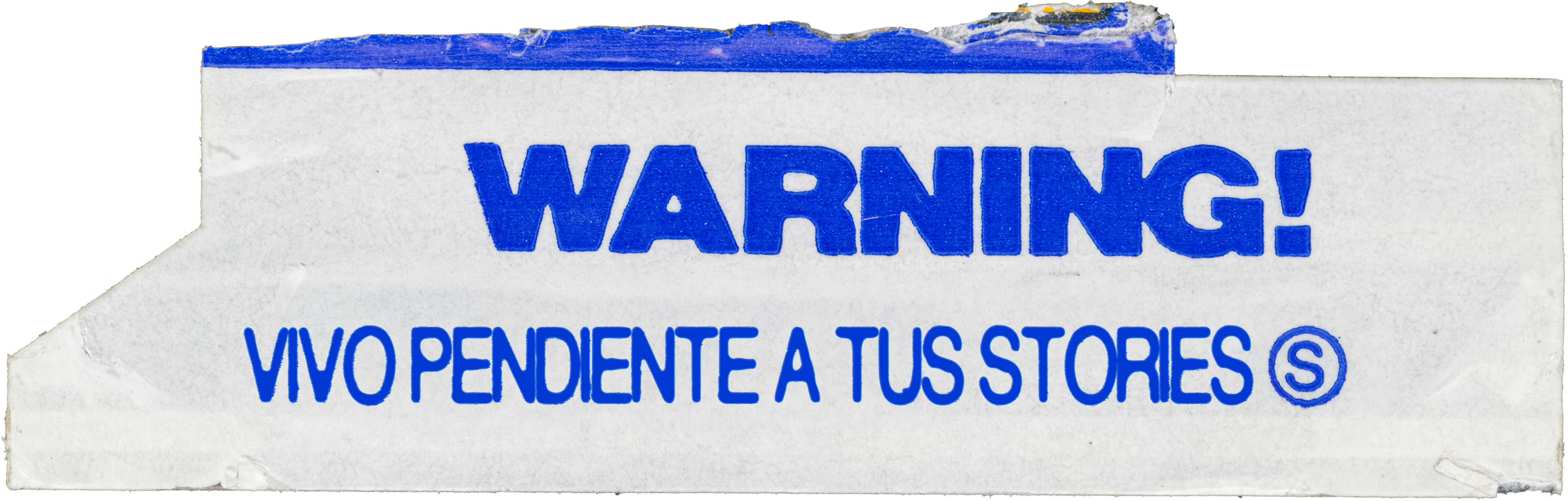 WARNING